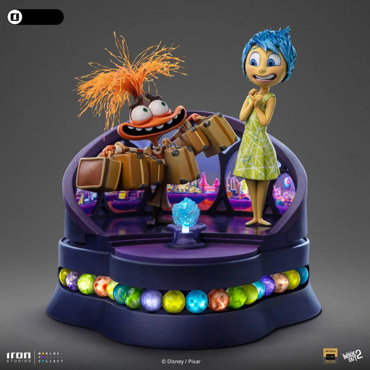 Iron Studios: Inside Out 2 - Joy & Anxiety: Art Scale 1/10 Statue PRE ORDER