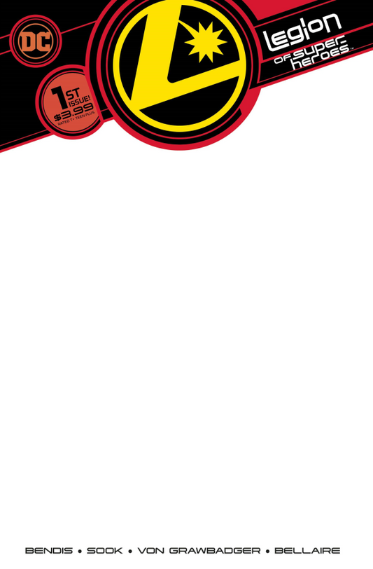 Legion of Super-Heroes #1 Blank Variant 2019