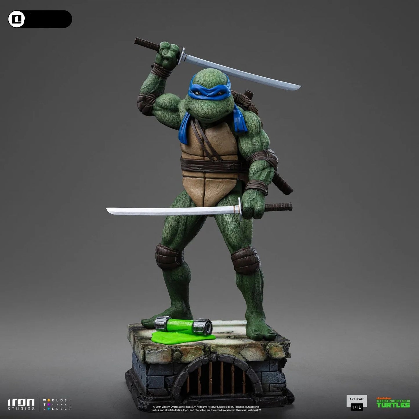 Iron Studios: TMNT Movie - Leonardo: Art Scale 1/10 Statue PRE ORDER