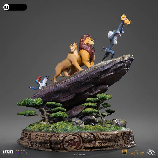 Iron Studios: Disney 100th The Lion King - Lion King Deluxe: Art Scale 1/10 Statue PRE ORDER