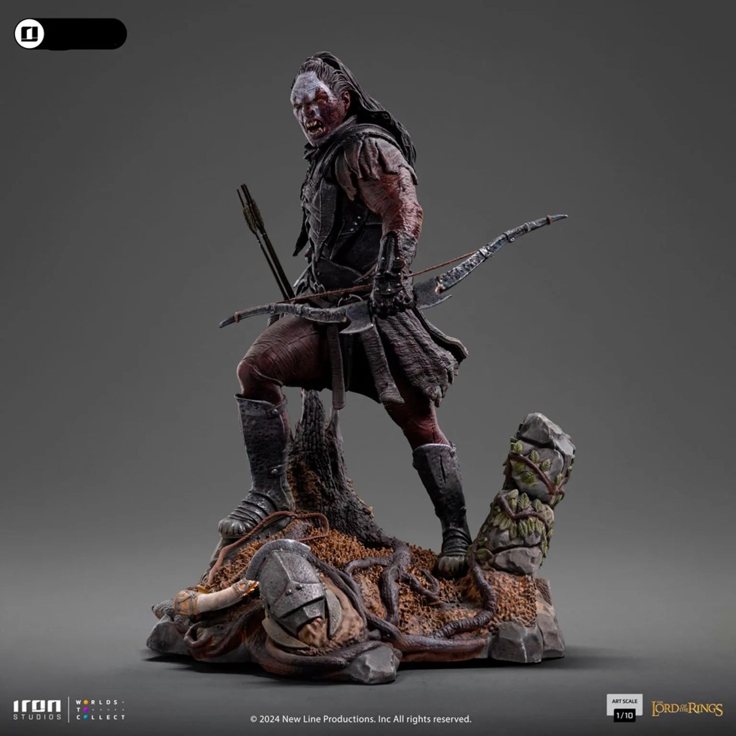 Iron Studios: Lord Of The Rings -  Lurtz, Uruk-hai Leader: Art Scale 1/10 Statue PRE ORDER