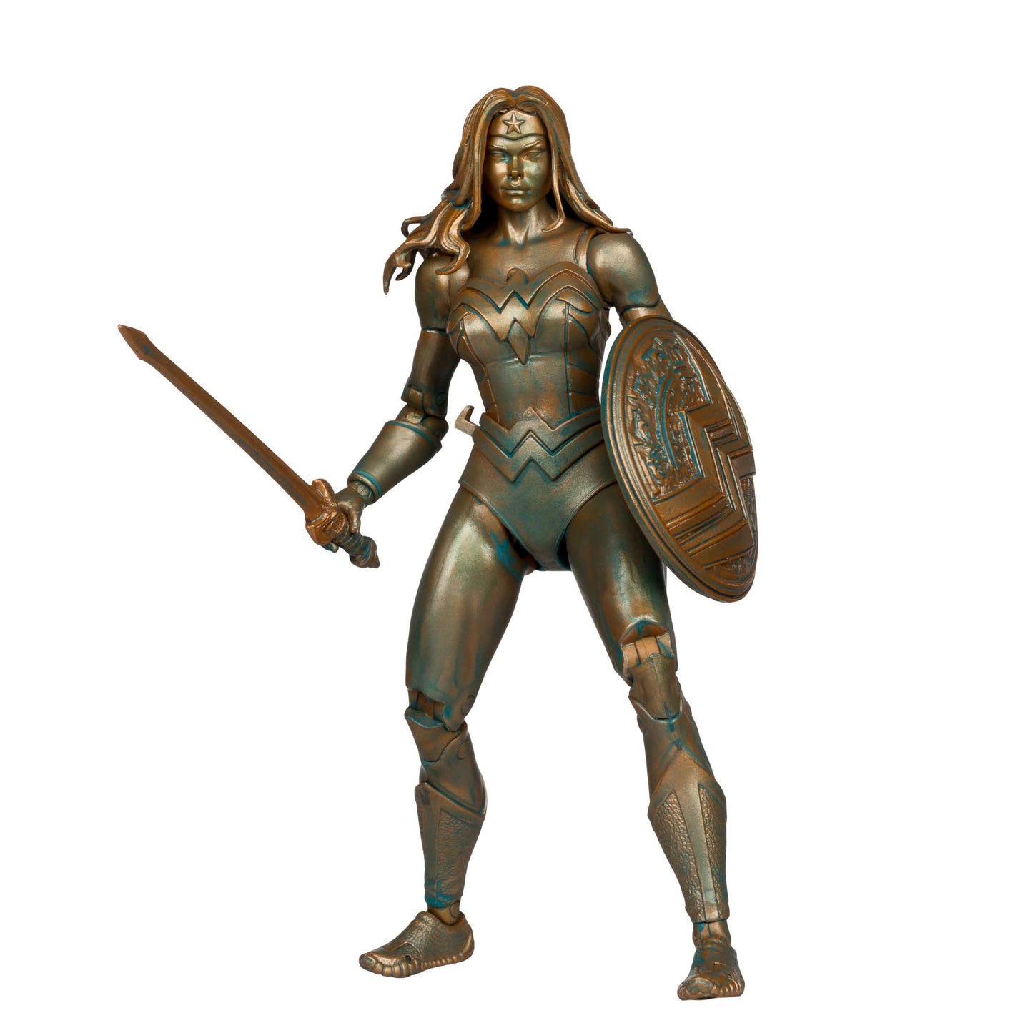 McFarlane Toys DC Multiverse 7 Inch - Wonder Woman (Patina) (Gold Label) Action Figure