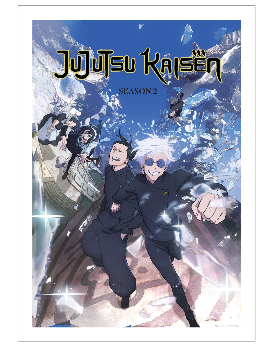JuJuTsu Kaisen Poster #183 Running