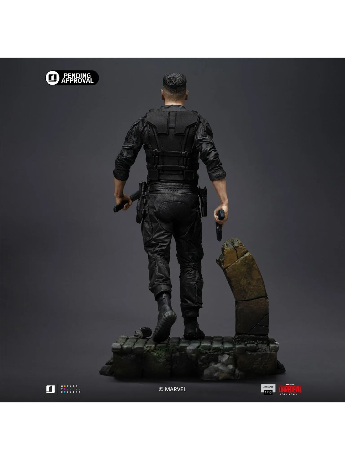 Punisher - Daredevil: Born Again 1/10 Scale Statue Iron Studios PRE ORDER