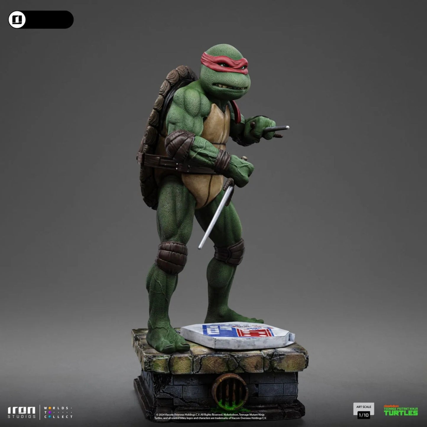 Iron Studios: TMNT Movie - Raphael: Art Scale 1/10 Statue PRE ORDER