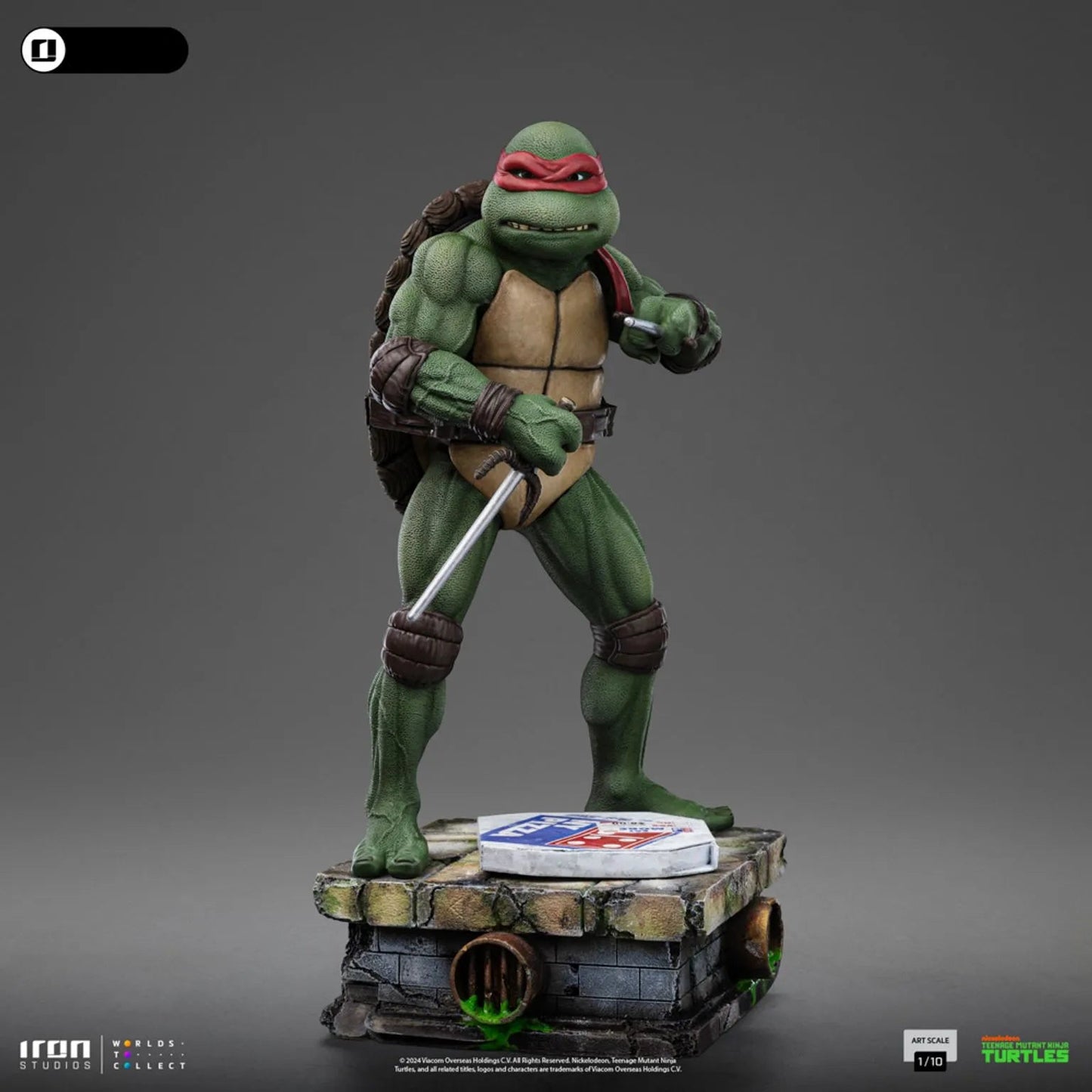 Iron Studios: TMNT Movie - Raphael: Art Scale 1/10 Statue PRE ORDER