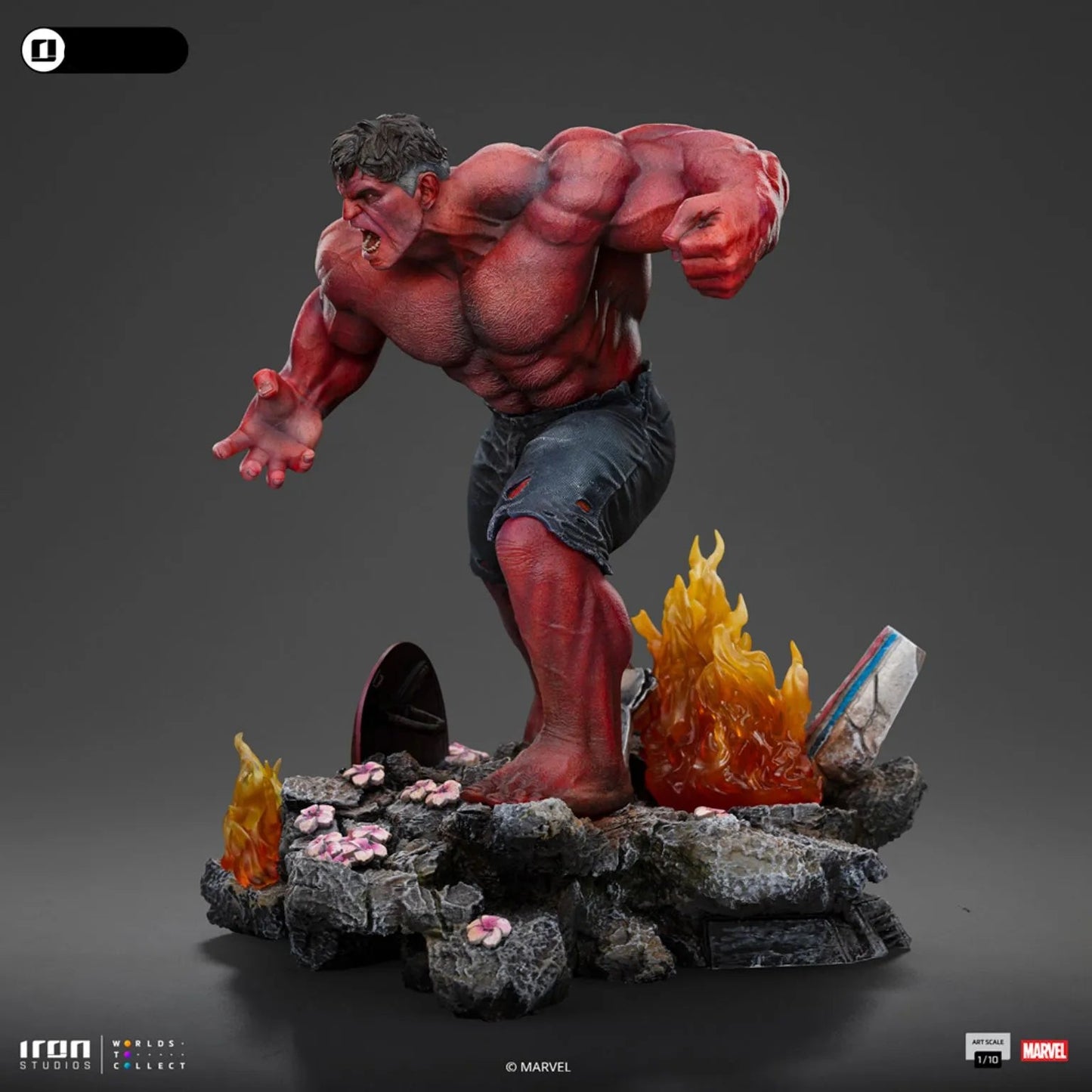 Iron Studios: Brave New World - Red Hulk: Art Scale 1/10 Statue PRE ORDER