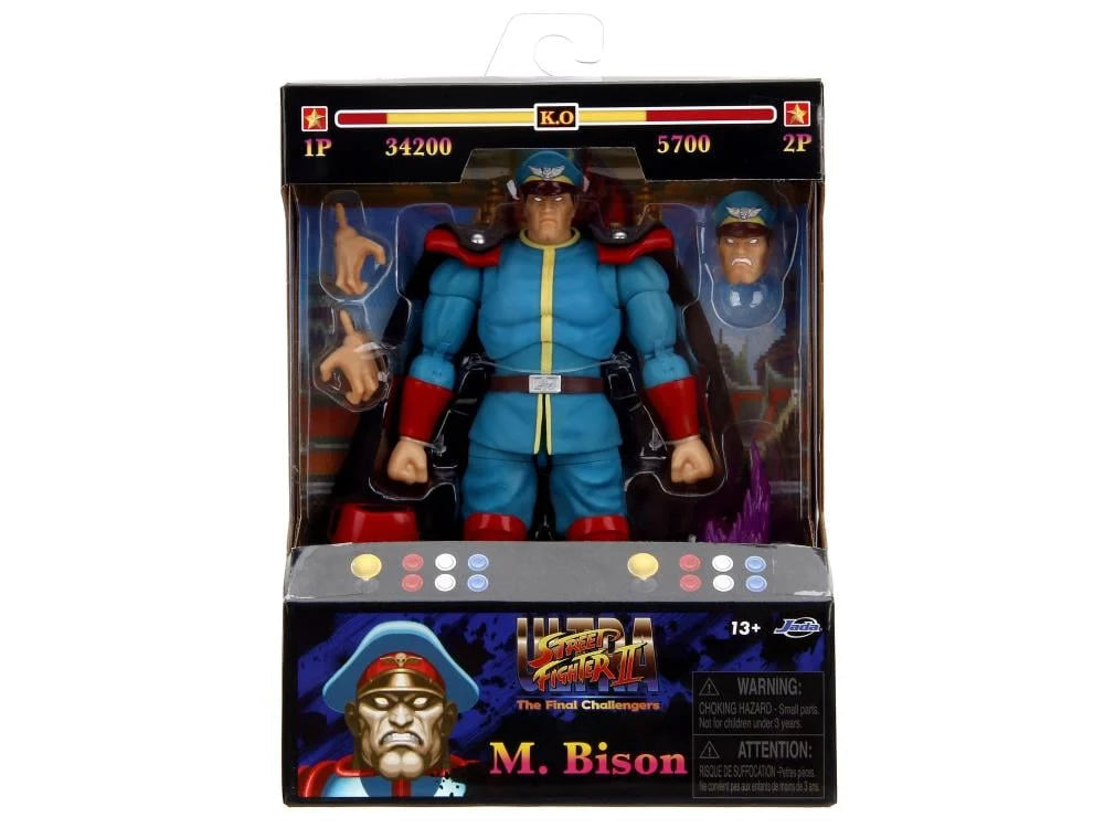 Ultra Street Fighter II: The Final Challengers M. Bison (Player 2 Ver.) 1/12 Scale BBTS 25th Anniversary Exclusive Action Figure