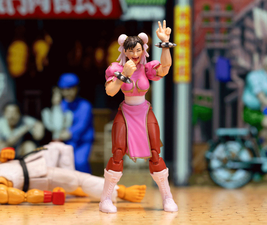 Ultra Street Fighter II: The Final Challengers - Chun-Li (Player 2) Deluxe 1/12th Scale Action Figure (2024 SDCC Exclusive)
