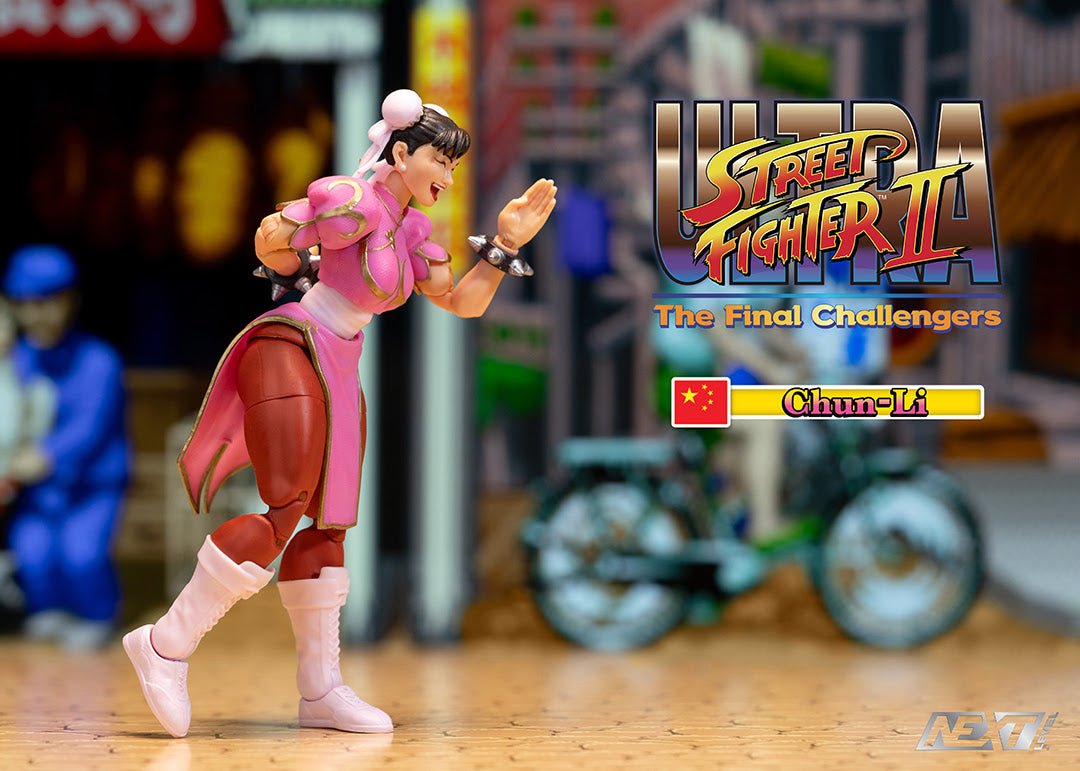 Ultra Street Fighter II: The Final Challengers - Chun-Li (Player 2) Deluxe 1/12th Scale Action Figure (2024 SDCC Exclusive)