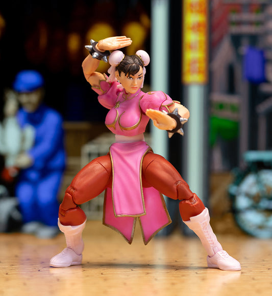 Ultra Street Fighter II: The Final Challengers - Chun-Li (Player 2) Deluxe 1/12th Scale Action Figure (2024 SDCC Exclusive)