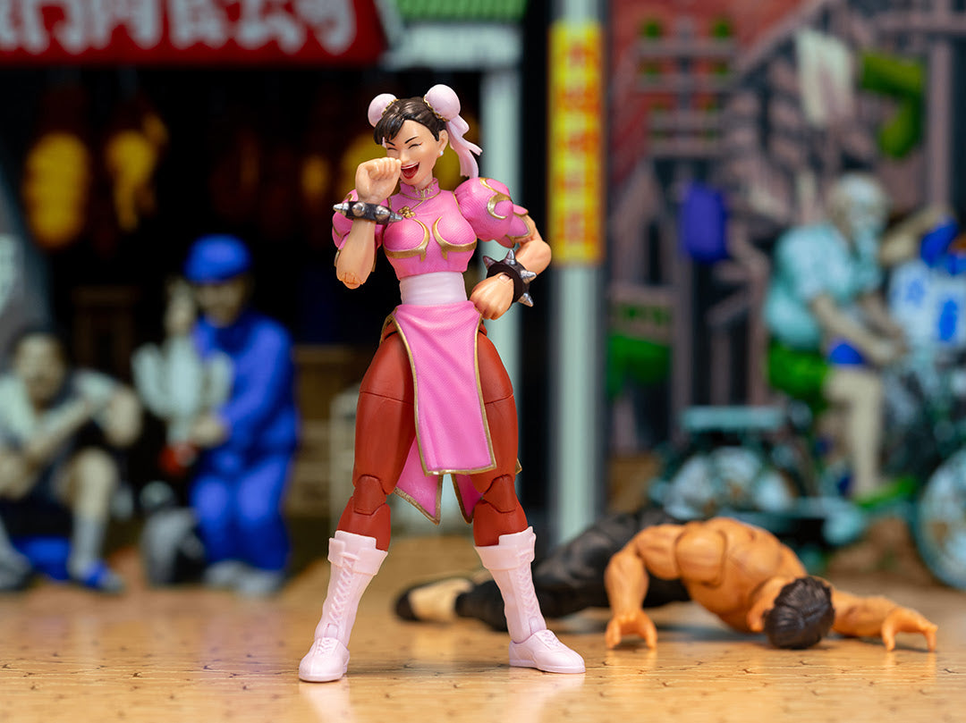 Ultra Street Fighter II: The Final Challengers - Chun-Li (Player 2) Deluxe 1/12th Scale Action Figure (2024 SDCC Exclusive)