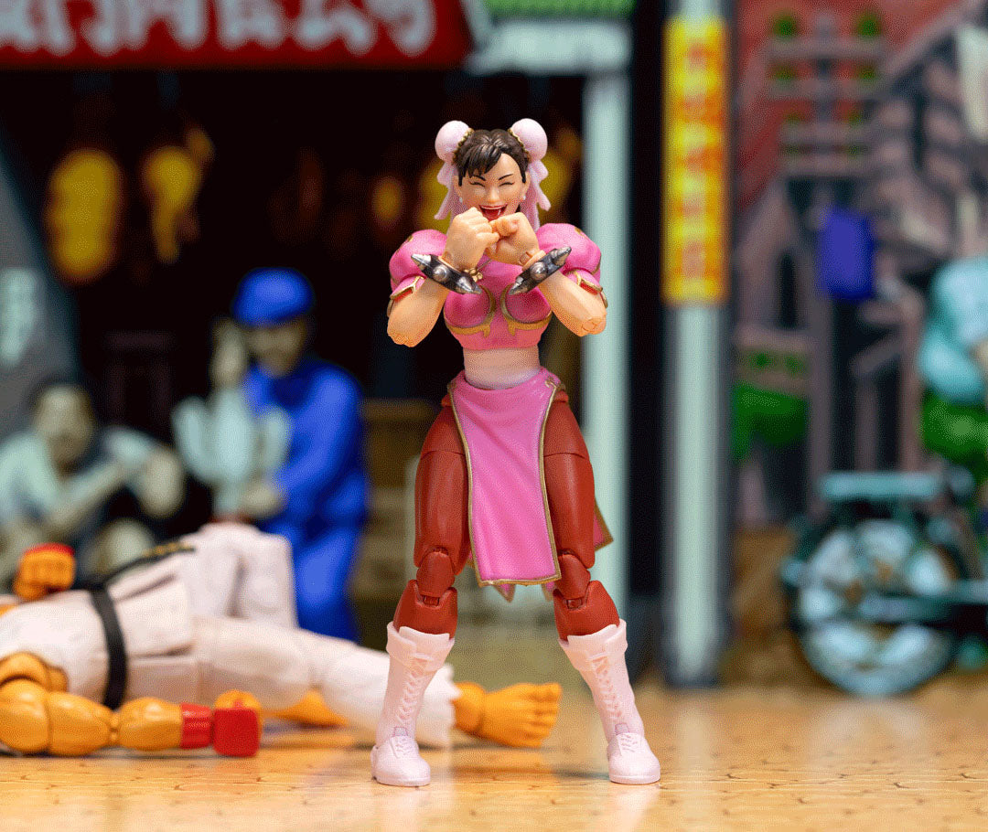 Ultra Street Fighter II: The Final Challengers - Chun-Li (Player 2) Deluxe 1/12th Scale Action Figure (2024 SDCC Exclusive)