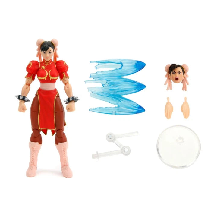 Ultra Street Fighter II: The Final Challengers Chun-Li 1/12 Scale Action Figure Player 2 Red Variant Target Exclusive