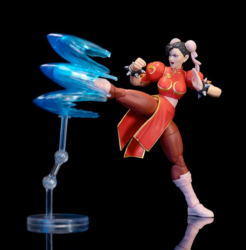 Ultra Street Fighter II: The Final Challengers Chun-Li 1/12 Scale Action Figure Player 2 Red Variant Target Exclusive