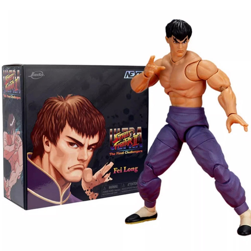 Ultra Street Fighter II: The Final Challengers Fei Long (Purple) 1/12 Scale Action Figure