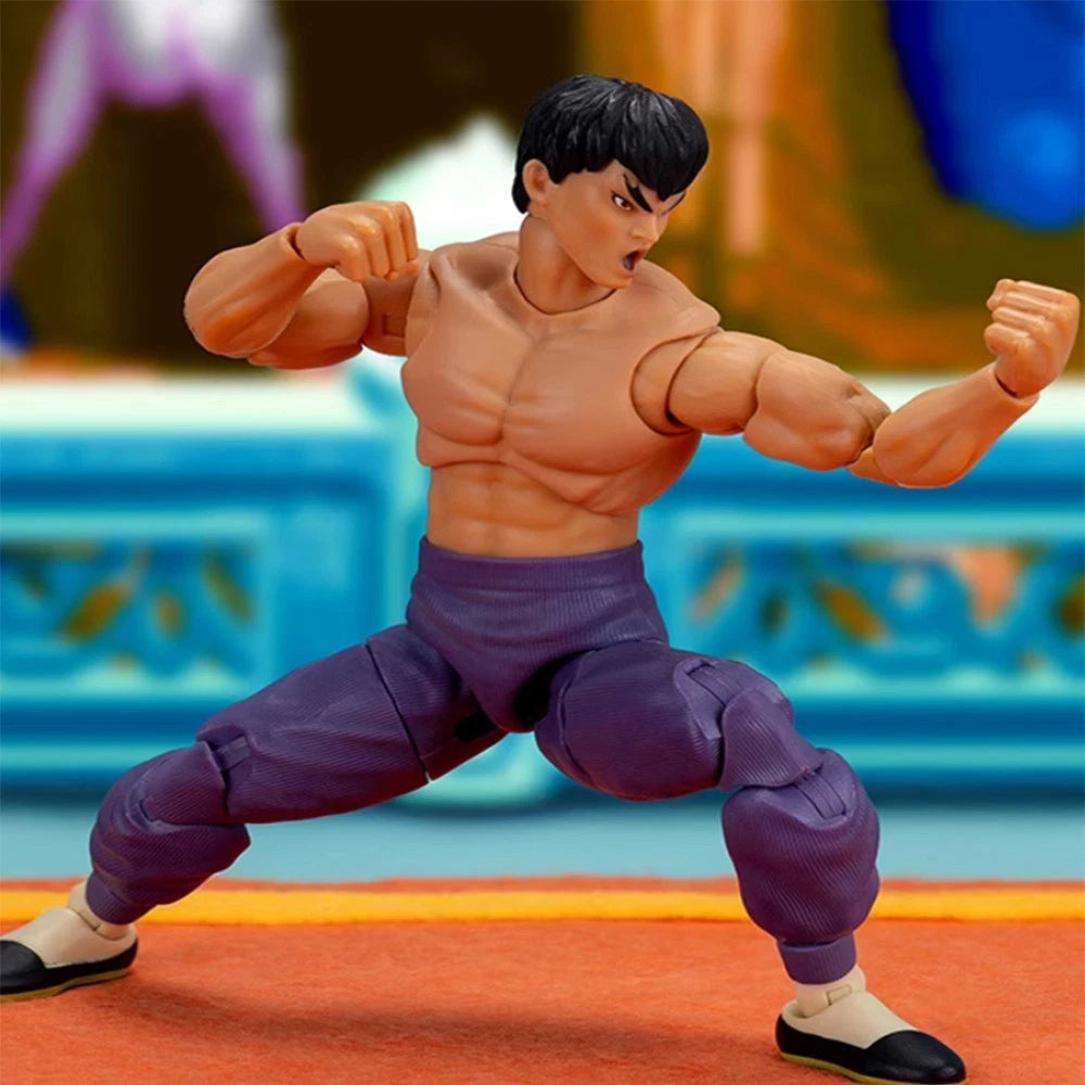 Ultra Street Fighter II: The Final Challengers Fei Long (Purple) 1/12 Scale Action Figure