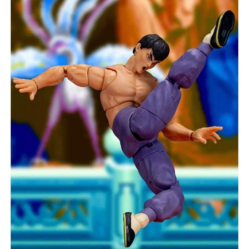 Ultra Street Fighter II: The Final Challengers Fei Long (Purple) 1/12 Scale Action Figure