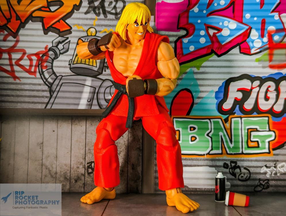 Ultra Street Fighter II: The Final Challengers Ken 1/12 Scale Action Figure