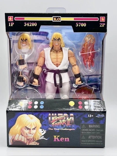 Ultra Street Fighter II: The Final Challengers Ken (Player 2) 1/12 Scale Exclusive Action Figure