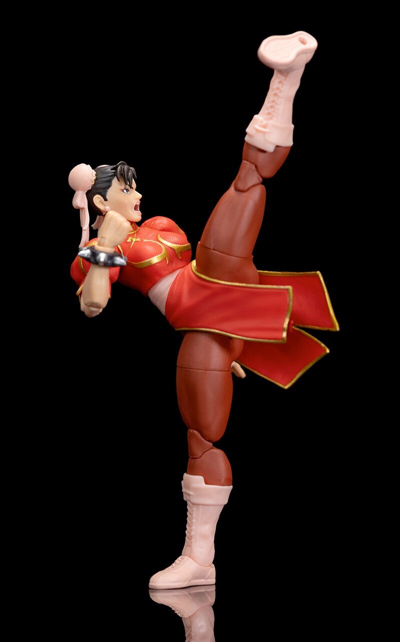 Ultra Street Fighter II: The Final Challengers Chun-Li 1/12 Scale Action Figure Player 2 Red Variant Target Exclusive