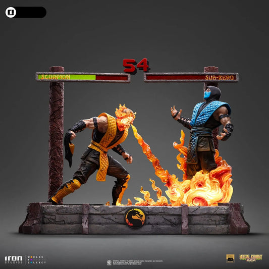 Iron Studios: Mortal Kombat - Scorpion Fatality: Art Scale 1/10 Statue PRE ORDER