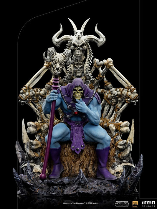 Iron Studios: Masters Of The Universe - Skeletor On Throne: Art Scale 1/10 Statue