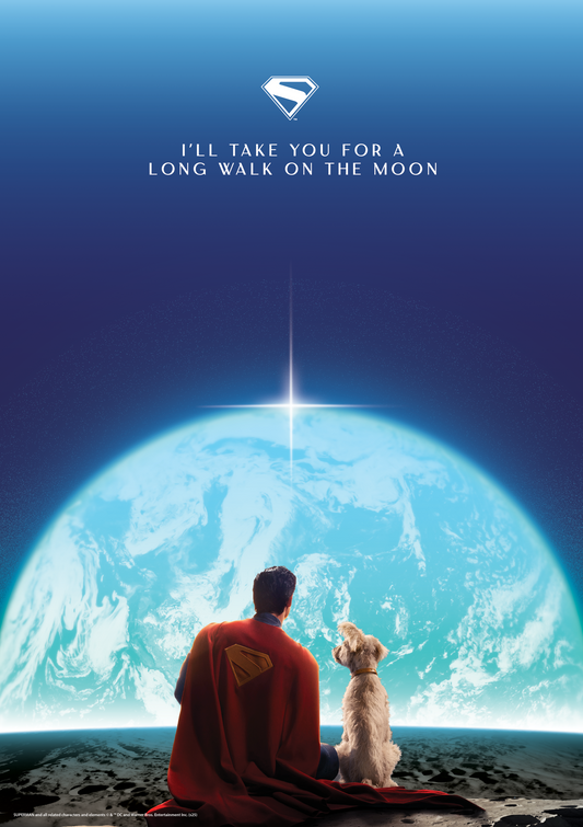 Poster Superman Movie Take Me Home Long Walk