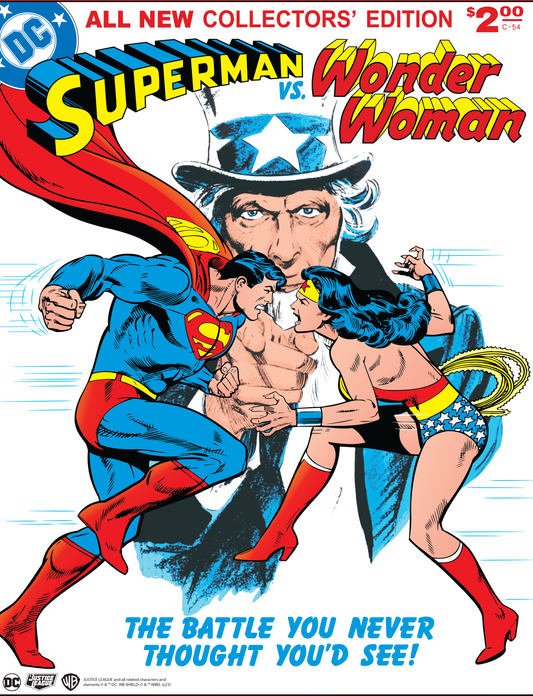 Superman Vs Wonder Woman Poster #96