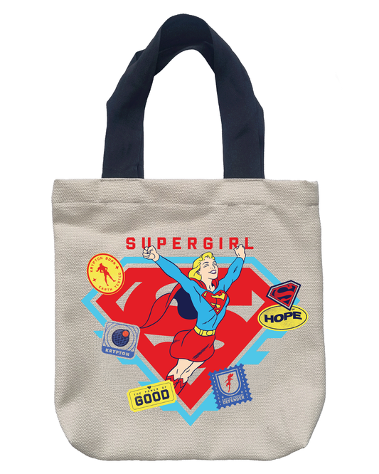 Supergirl Vintage Shield Tote Bag