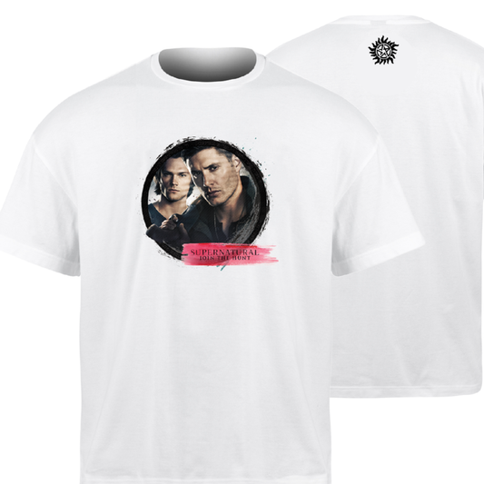 Supernatural White with Sigil T-Shirt