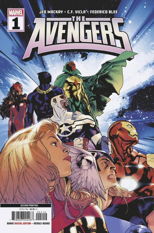 The Avengers #1 2nd Printing 2023