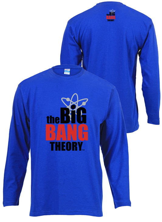Long Sleeved Tee Big Bang Theory Logo
