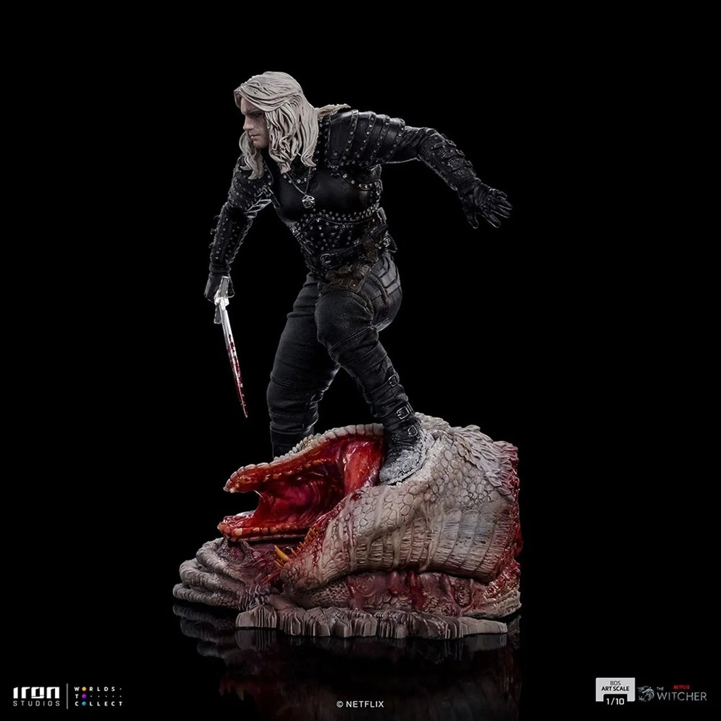 Iron Studios: The Witcher - Geralt Of Rivia: Art Scale 1/10 Statue