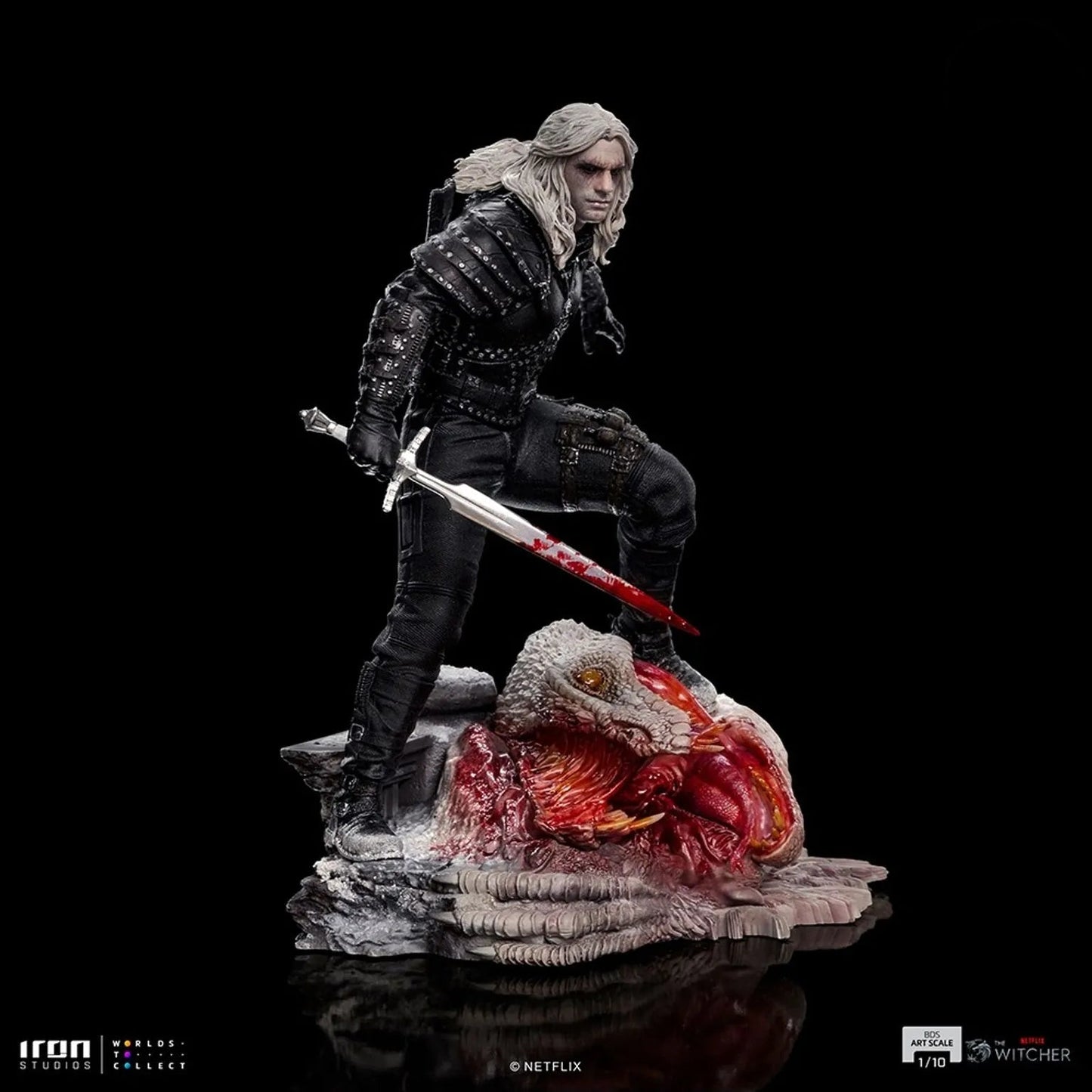 Iron Studios: The Witcher - Geralt Of Rivia: Art Scale 1/10 Statue