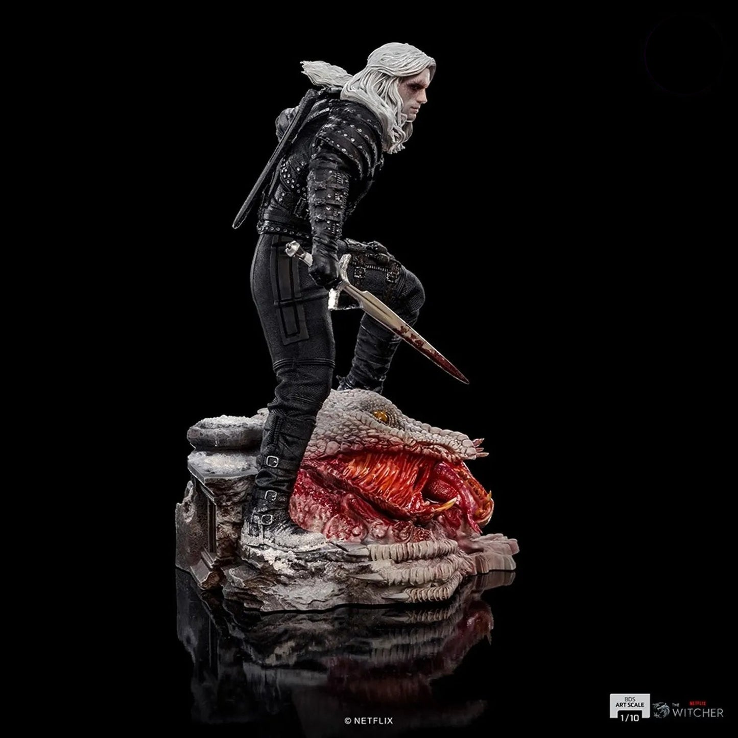 Iron Studios: The Witcher - Geralt Of Rivia: Art Scale 1/10 Statue