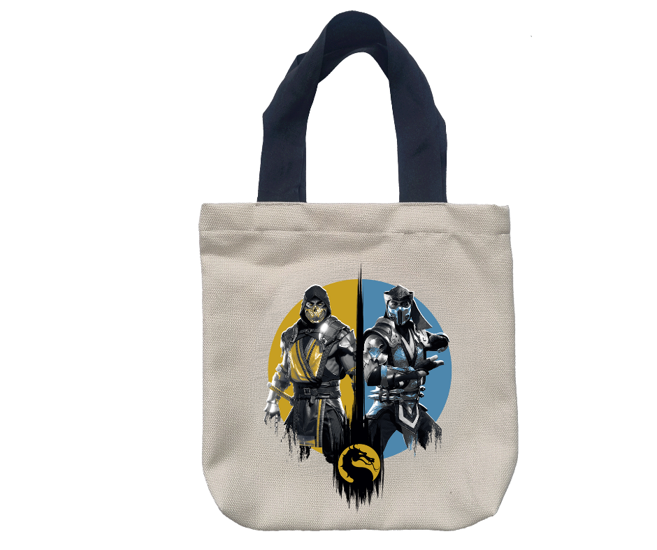 Mortal Kombat Scorpion & Sub Zero Tote Bag
