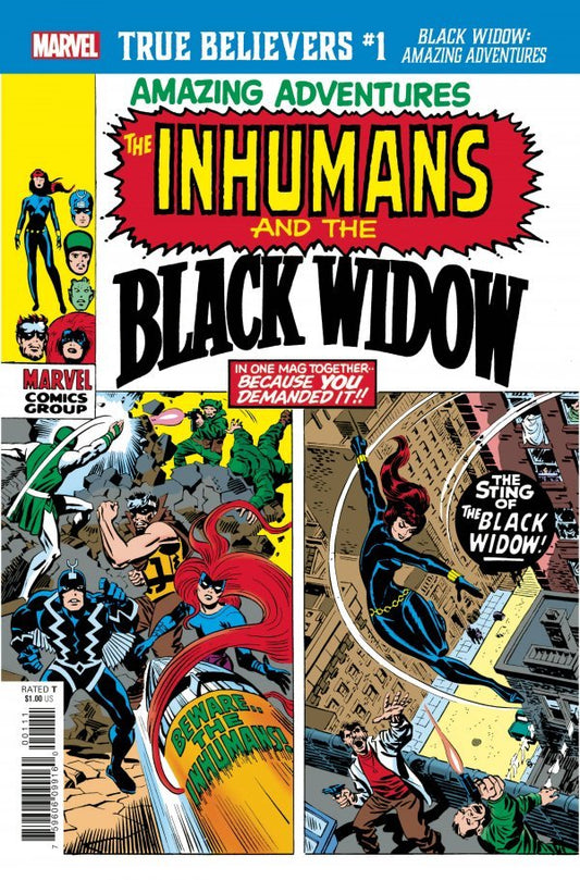 True Believers: Black Widow - Amazing Adventures #1 2020