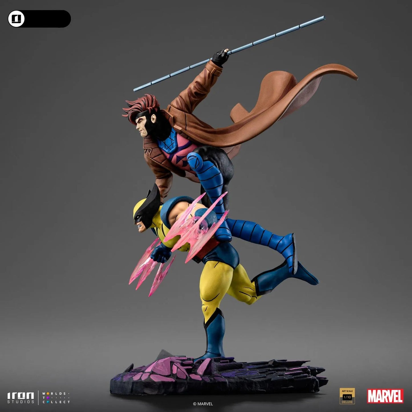 Iron Studios: X-Men '97 - Gambit & Wolverine: Art Scale 1/10 Statue PRE ORDER