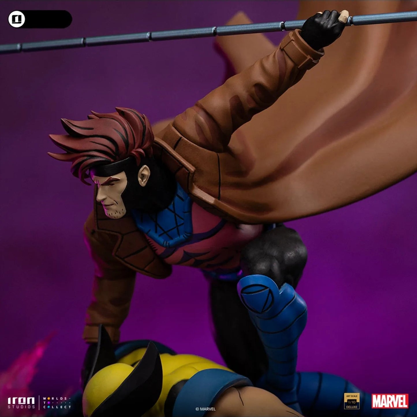 Iron Studios: X-Men '97 - Gambit & Wolverine: Art Scale 1/10 Statue PRE ORDER