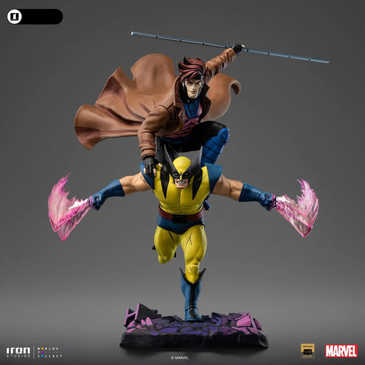 Iron Studios: X-Men '97 - Gambit & Wolverine: Art Scale 1/10 Statue PRE ORDER