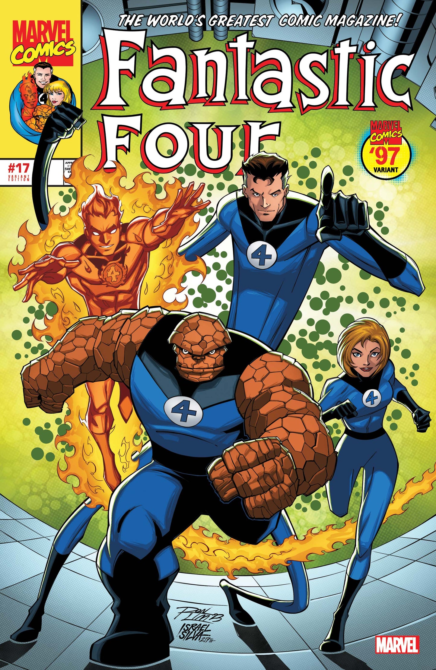 Fantastic Four 17 Variant Cover Comic Book