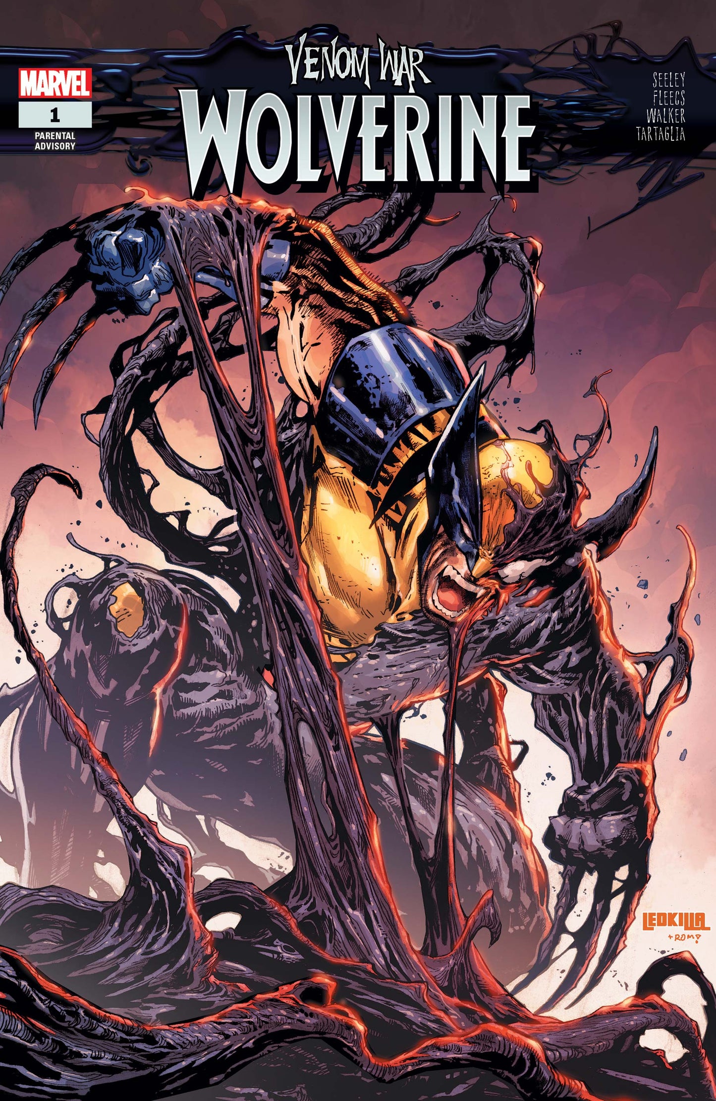 Venom War Wolverine 1 Comic Book