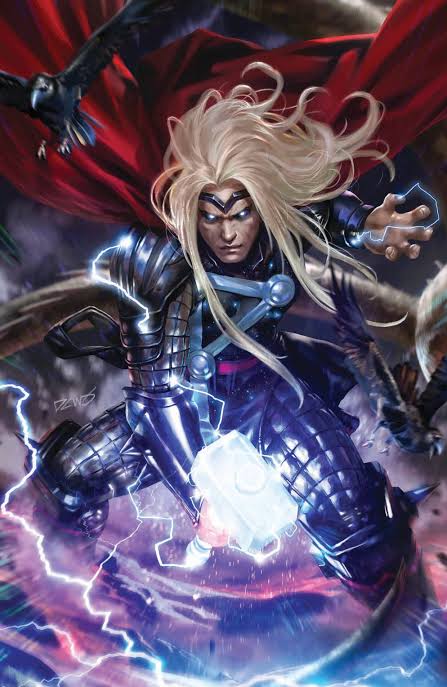 Thor 1 Derrick Chew Virgin Cover Cosmic Comics Exclusive Comic Book