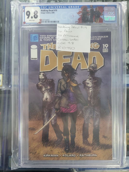 Walking Dead #19 2005 CGC 9.8 Custom Label