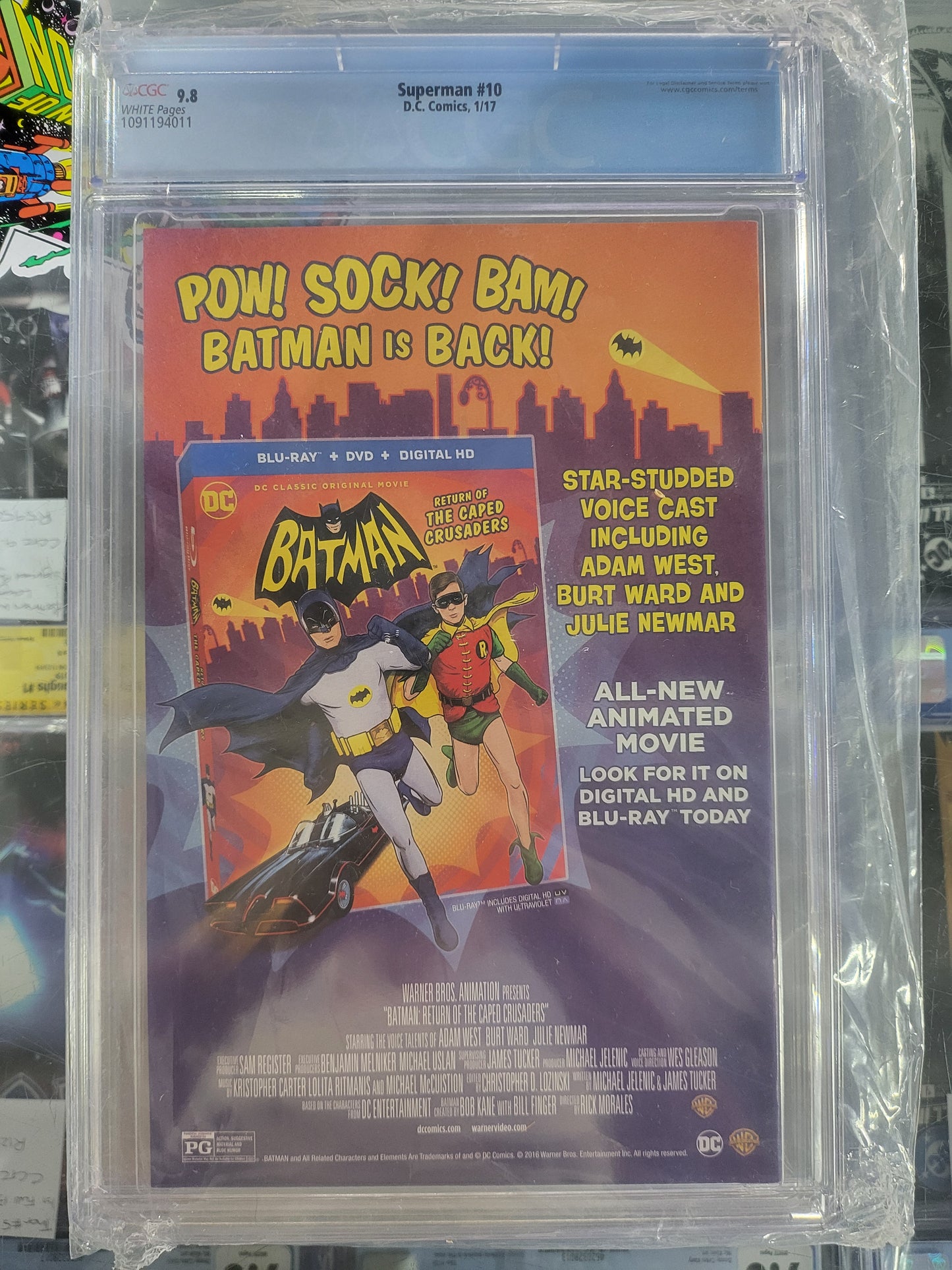 Superman #10 2017 CGC 9.8