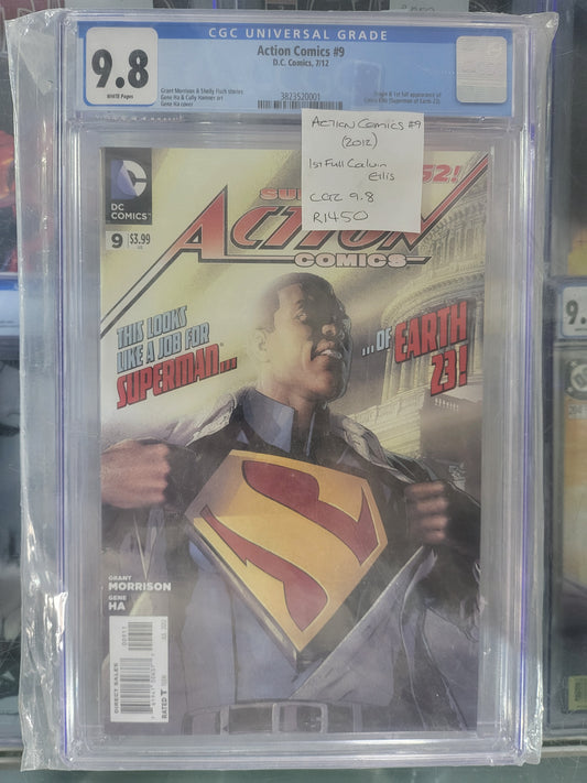 Action Comics #9 2012 CGC 9.8