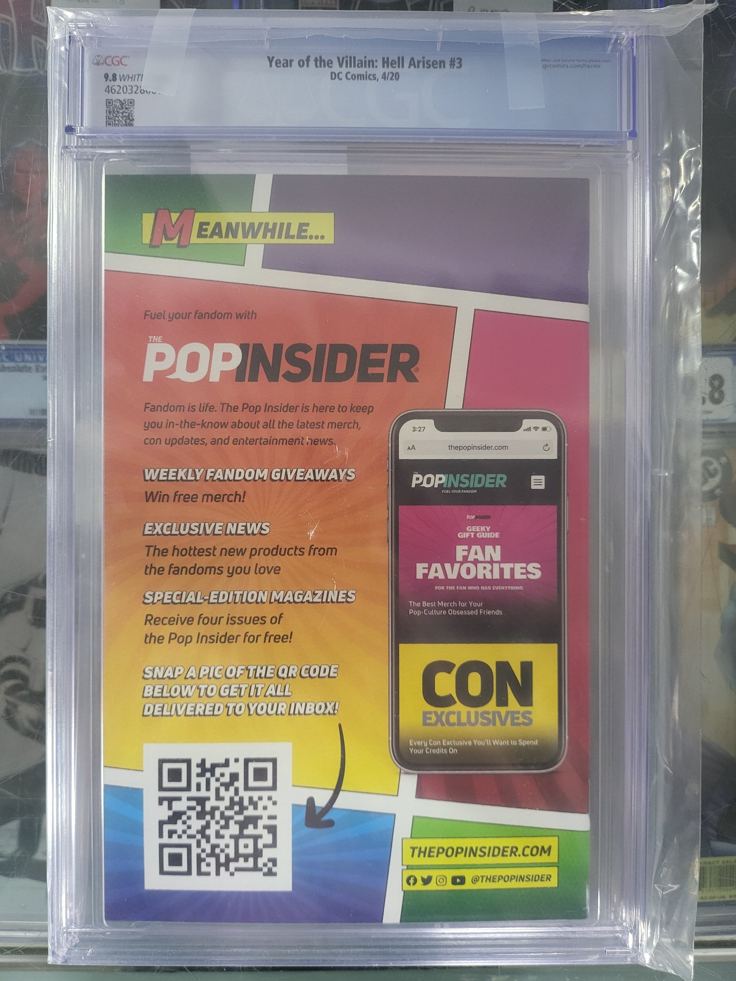 Year of the Villain Hell Arisen #3 2020 CGC 9.8