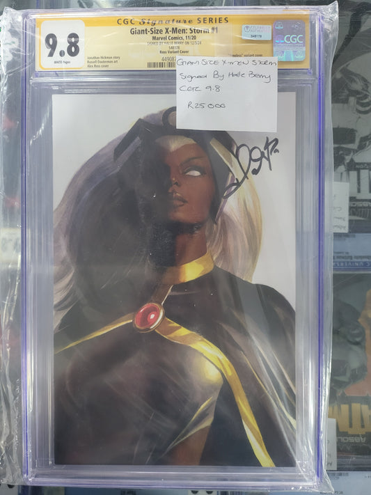 Giant Size X-Men Storm #1 2020 CGC 9.8 Signature Series Signed by Halle Berry