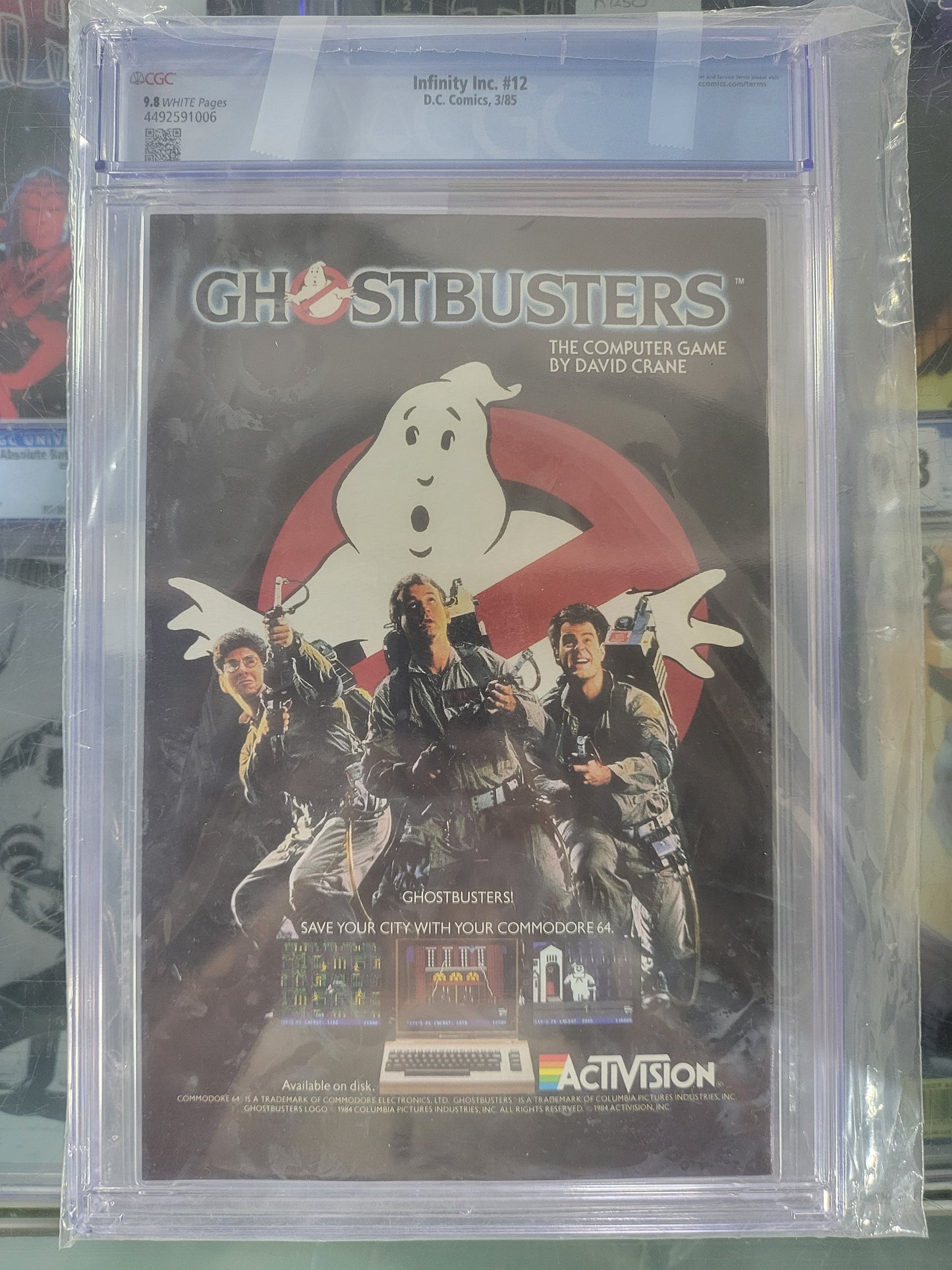 Infinity Inc #12 1985 CGC 9.8